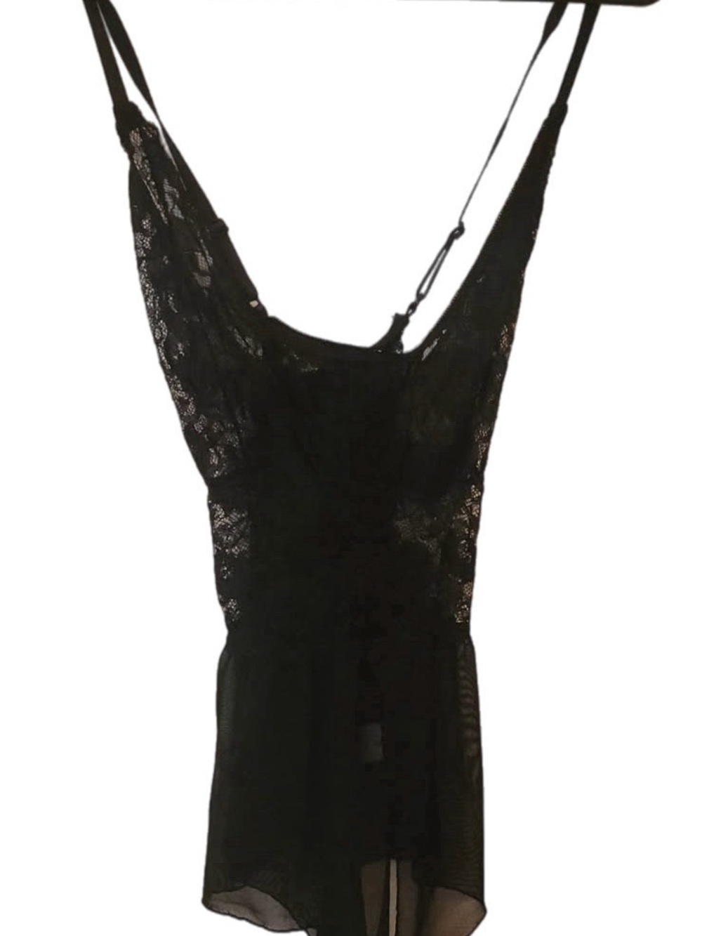 Black Lace Chemise Nightwear